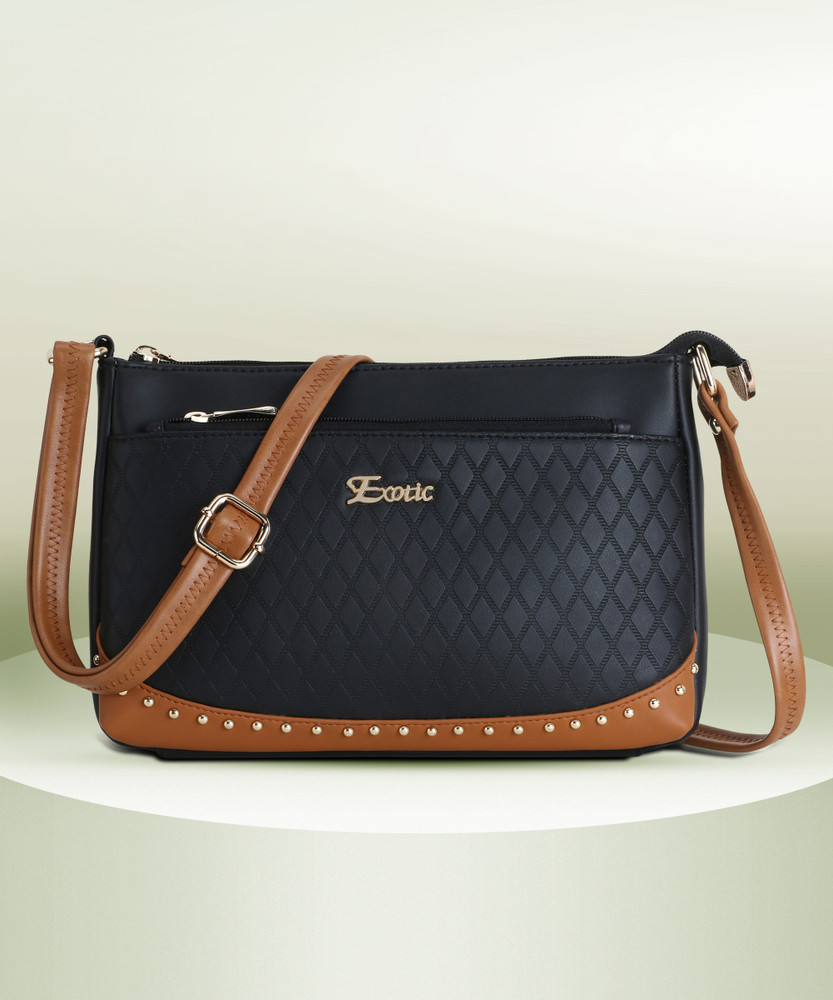 Black sling bag flipkart clearance