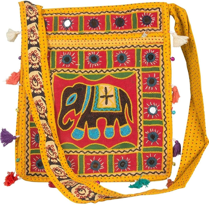 Rajasthani sling bags new arrivals