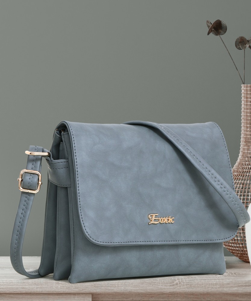 Exotic Grey Sling Bag EXT 401 GREY Price in India Flipkart