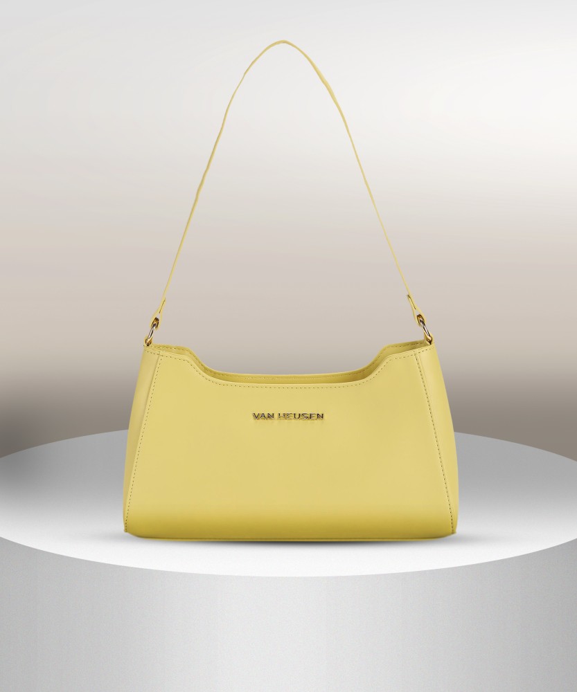 VAN HEUSEN Yellow Sling Bag Sling Bags Yellow - Price in India