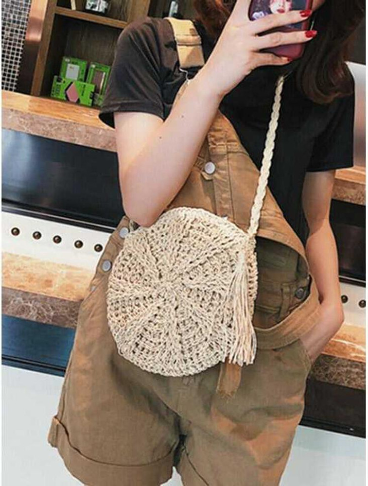 Circle basket sling bag hotsell