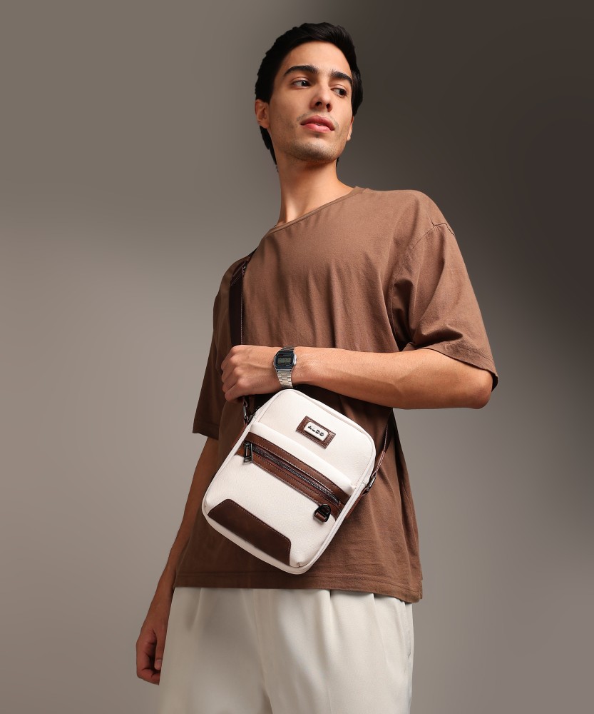 ALDO Beige Brown Sling Bag 13723555 Beige Brown Price in India Flipkart