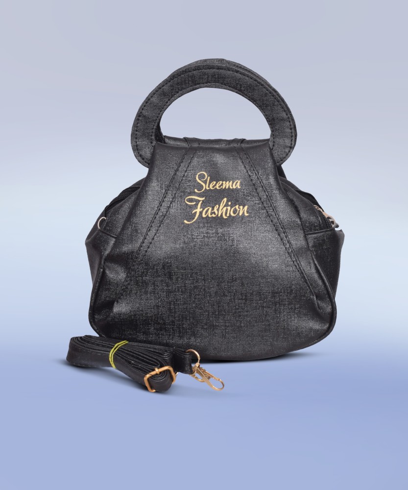 Sleema Fashion Black Sling Bag stylish sling bag new black Price in India Flipkart