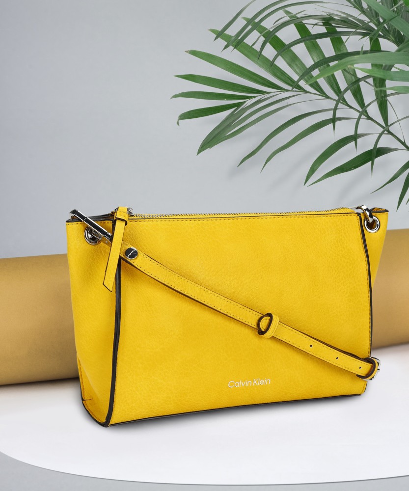 Calvin klein purse clearance yellow