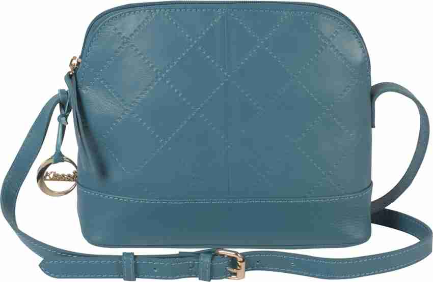 KLASSE Blue Sling Bag Women s Cross Body Sling Bag Turquoise Blue for Daily Use Turquoise Blue Price in India Flipkart