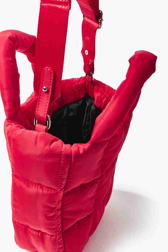 Red purse forever 21 top