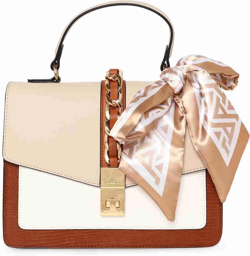 Buy ALDO Women Beige Hand-held Bag Pink Online @ Best Price in India