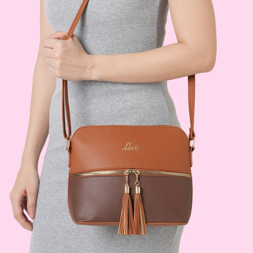 LV Tan Sling Bag VICTOIRE Tan - Price in India