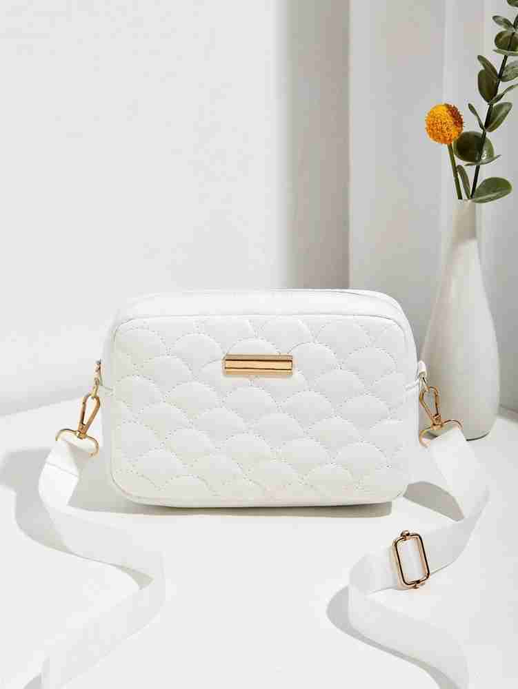 StylishSet White Sling Bag Sling Bag for Girls Womens Stylish Side Shoulder Crossbody Bags For Girls White Price in India Flipkart