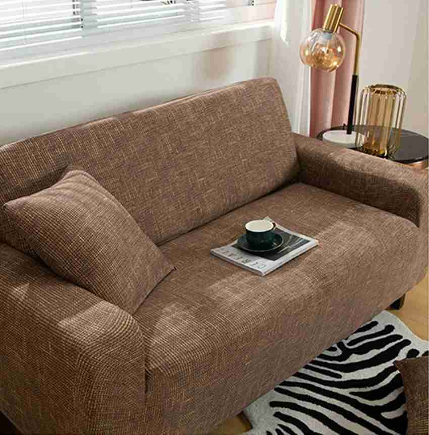 lukzer Polyester Striped Sofa Cover Price in India - Buy lukzer Polyester  Striped Sofa Cover online at