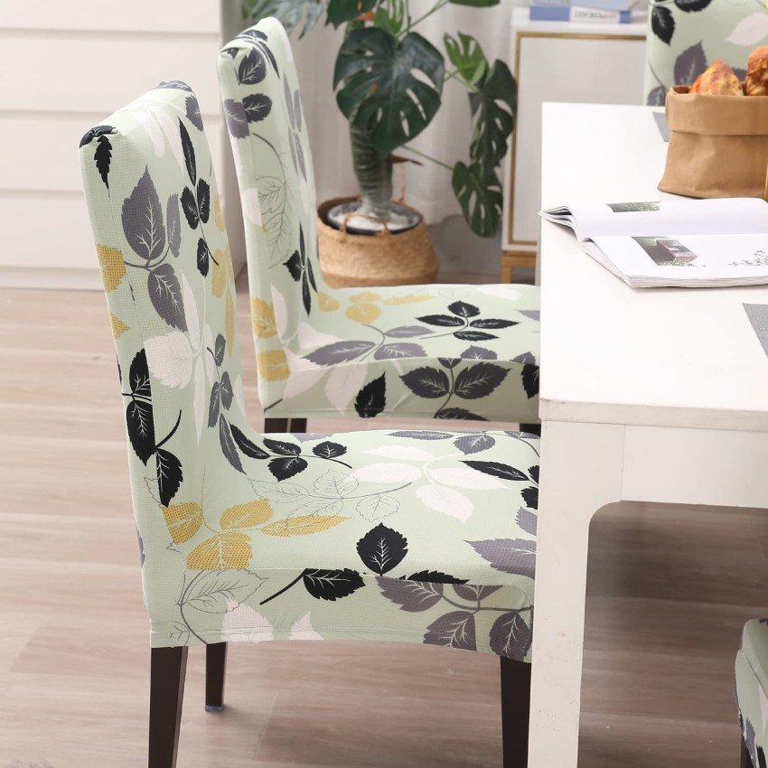 Dining table chair online cover flipkart