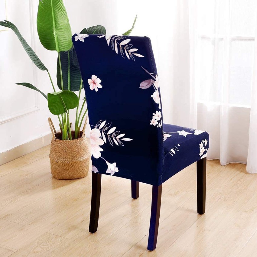 1PCS Universal Elastic Chair Cover Floral Seatcover Stretch Wedding Home  Decor