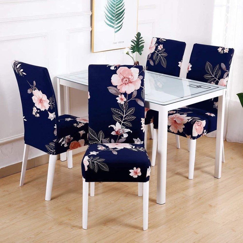 Floral print online chair