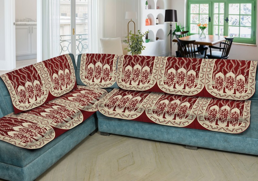 Pack of 6 Floral Sofa Cover