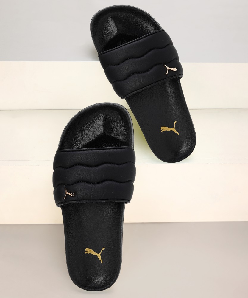 Puma leadcat slides on sale black