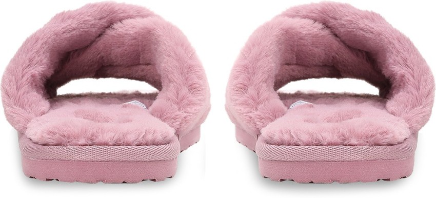 Fluff slippers online