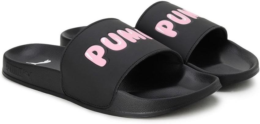 Puma slides best sale black size 7