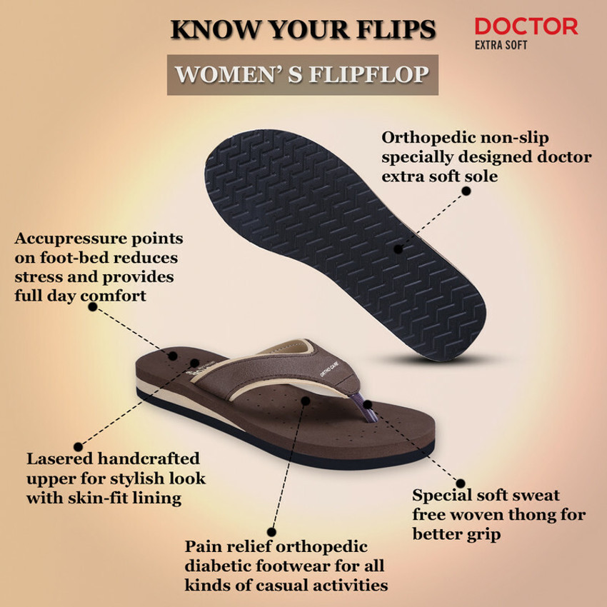DOCTOR EXTRA SOFT Women Flip Flops Buy DOCTOR EXTRA SOFT Women