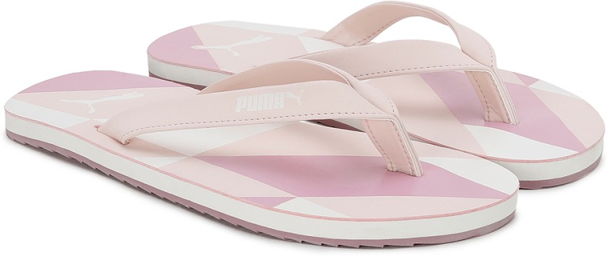 Pink discount puma slippers