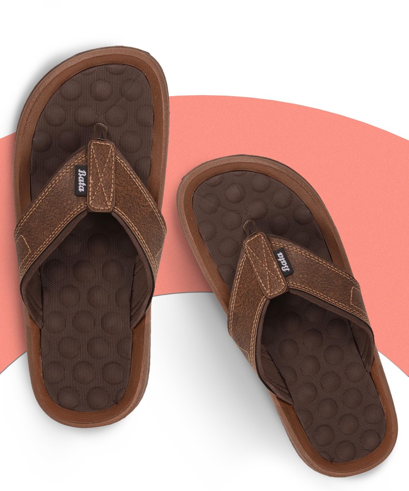 Bata men's slippers & best sale flip flops