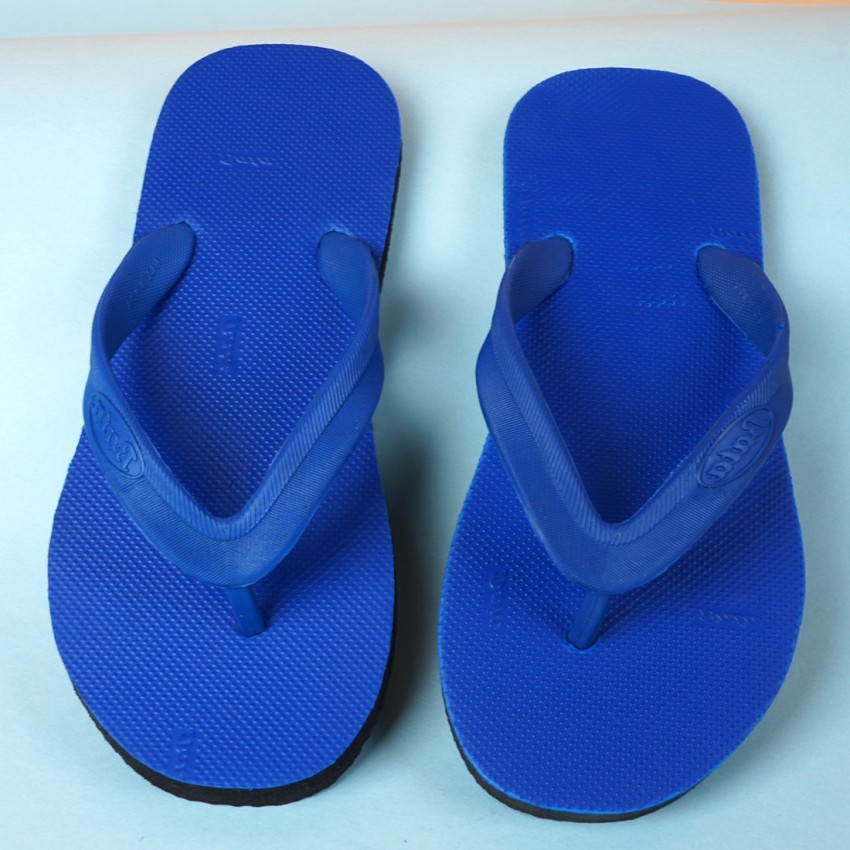 Bata shop blue slippers