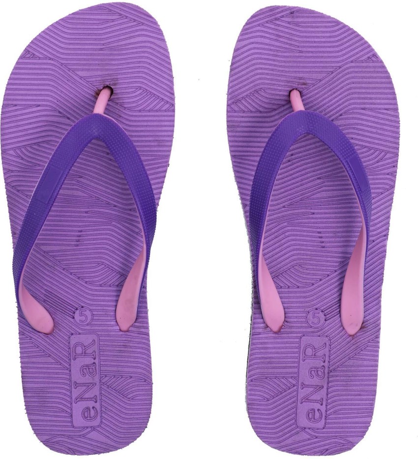 Girls purple 2025 flip flops