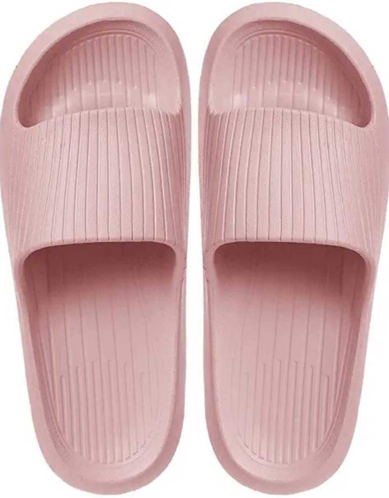 Pink shop slides mens