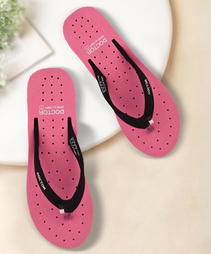 DOCTOR ORTHO PLUS COMFY Women Extra Soft Slippers For Womens Orthopedic Diabetic Light Weight Flip Flops