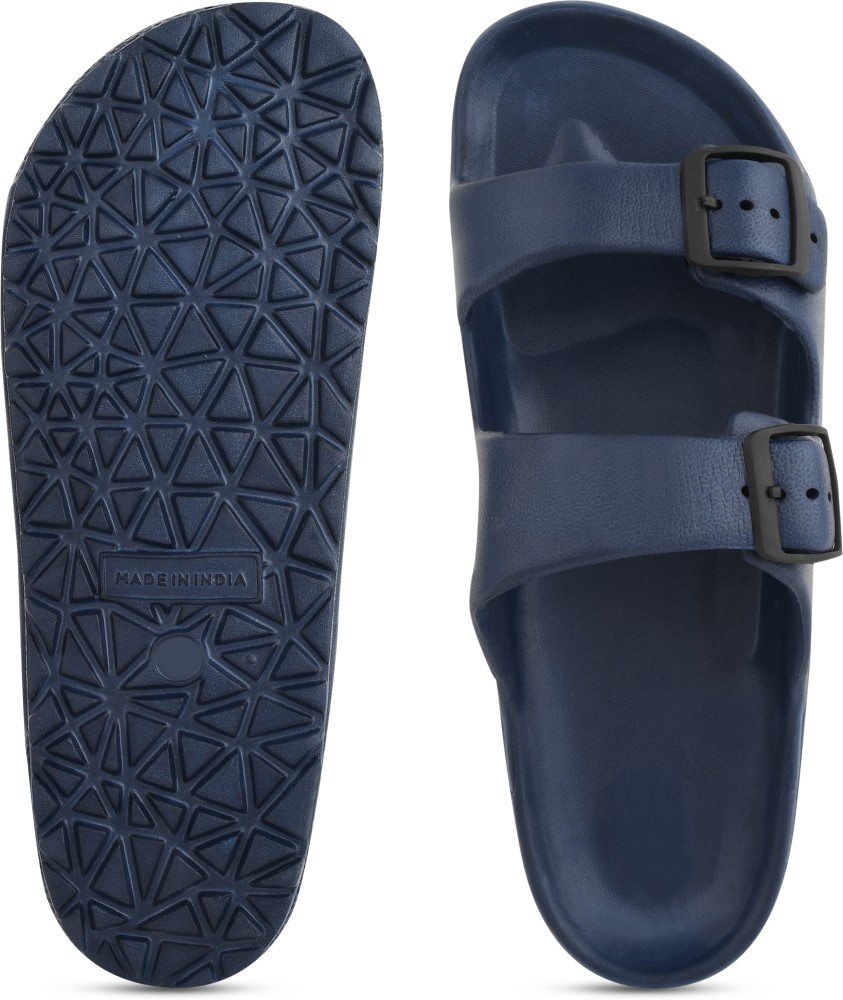 Smart navy blue store sandals