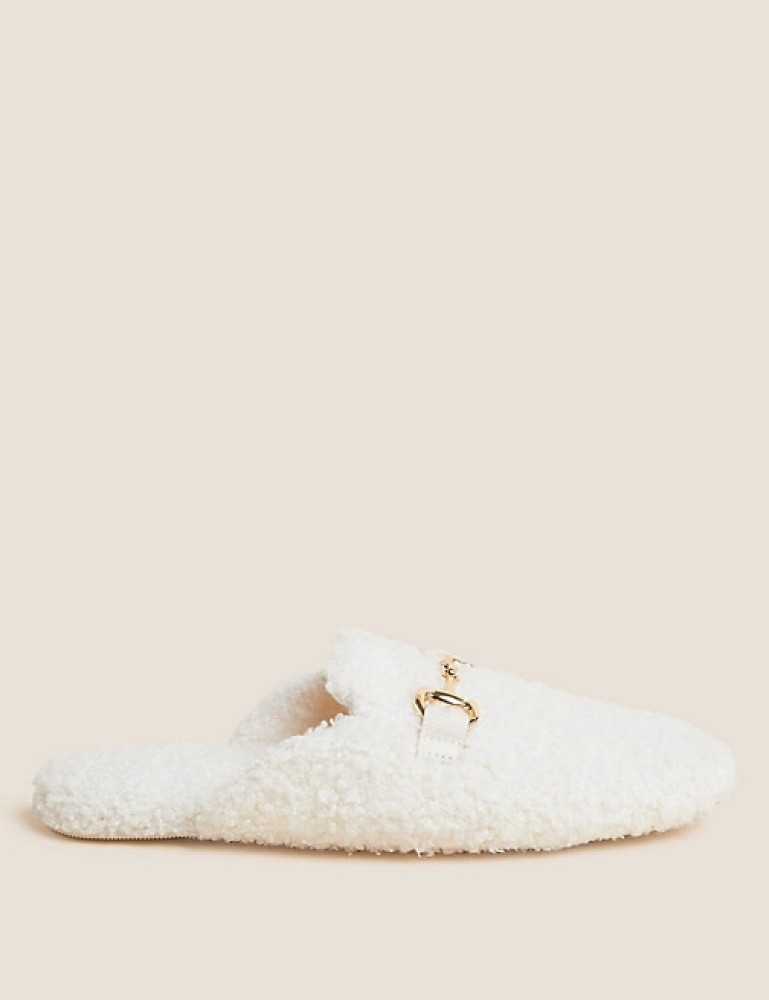 Marks and best sale spencer slippers online