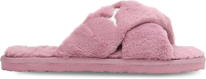 Puma fuzzy slippers hot sale