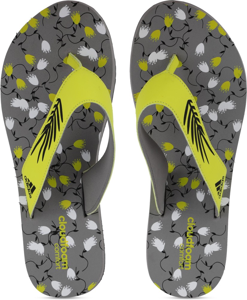 Adidas cloudfoam cheap flip flops ladies