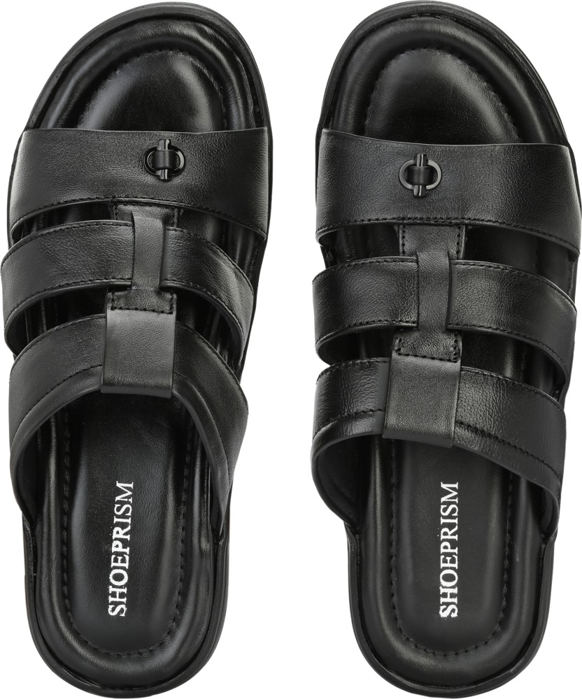 Mens slippers black friday online