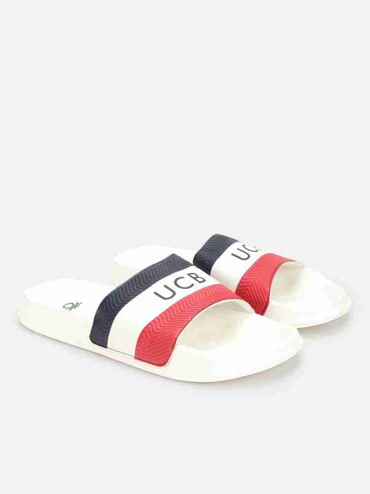 Mens white sales gucci sliders