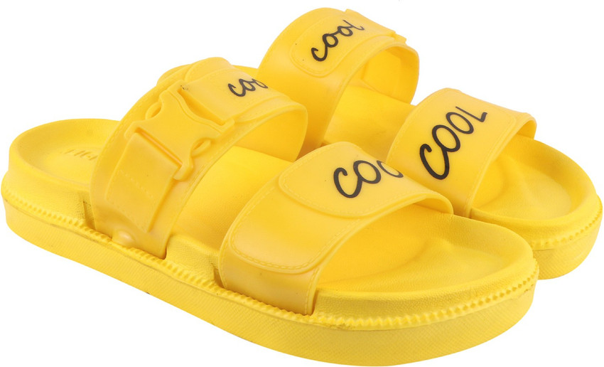 Yellow gucci slides womens store