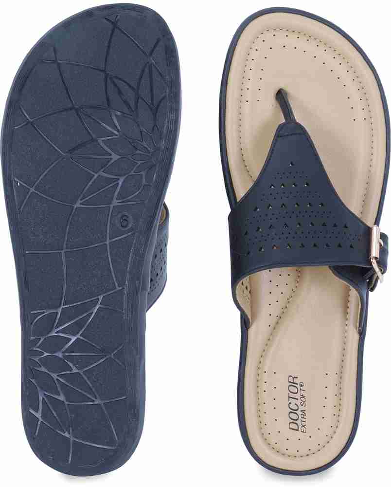 DOCTOR EXTRA SOFT Women Flat Memory Foam Slippers FlipFlops Comfortable Sandals Adjustable Strap Slippers Buy DOCTOR EXTRA SOFT Women Flat Memory Foam Slippers FlipFlops Comfortable Sandals Adjustable...