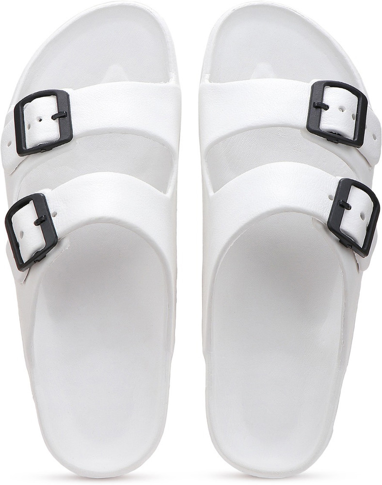 White sandals flipkart 2025