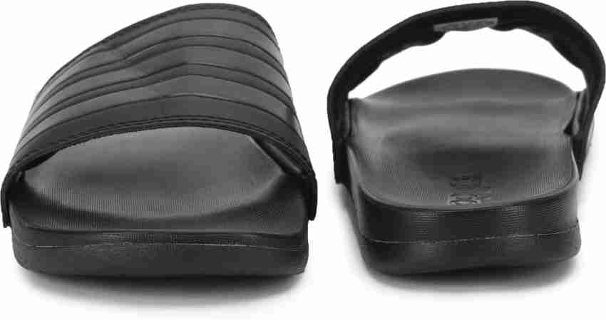 Adidas adilette discount slides all black