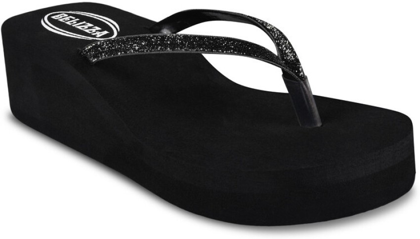 Full discount black slippers