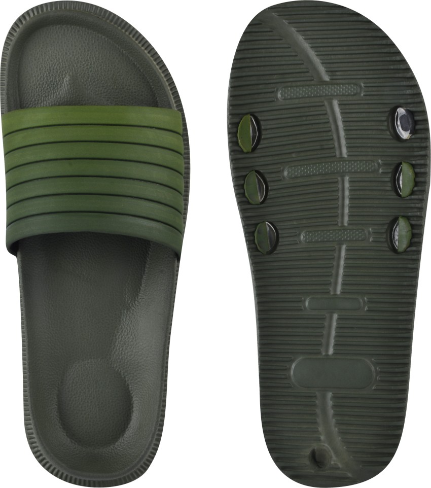 Mens slides target new arrivals