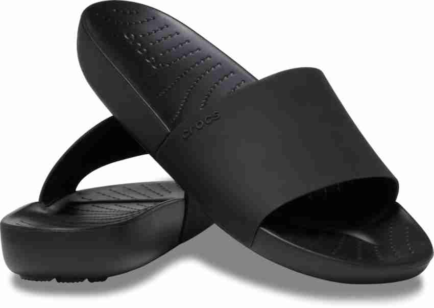 Crocs Women's Splash Flip Flops, Black, 4 Women : : Clothing,  Shoes & Accessories