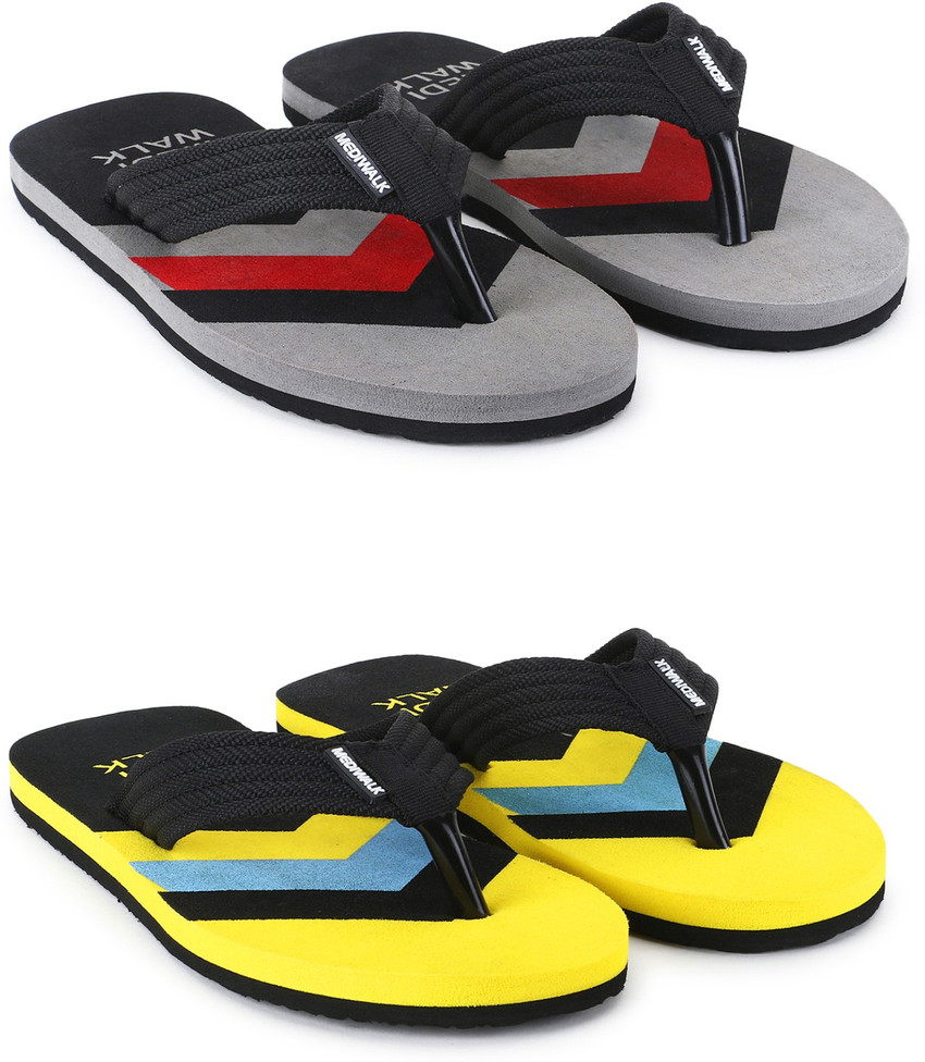 Mediwalk Men Men s Premium Quality Light Weight Slipper and Flip Flops
