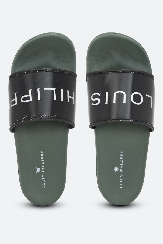 Buy Black Flip Flop & Slippers for Men by LOUIS PHILIPPE Online