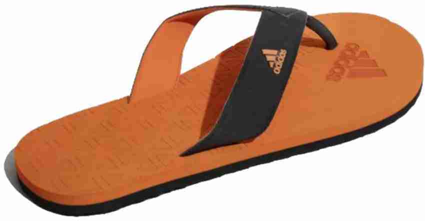 Adidas orange outlet slippers