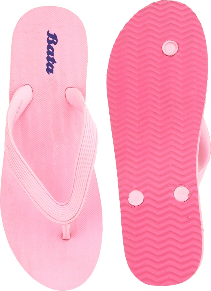 Bata discount pink slippers