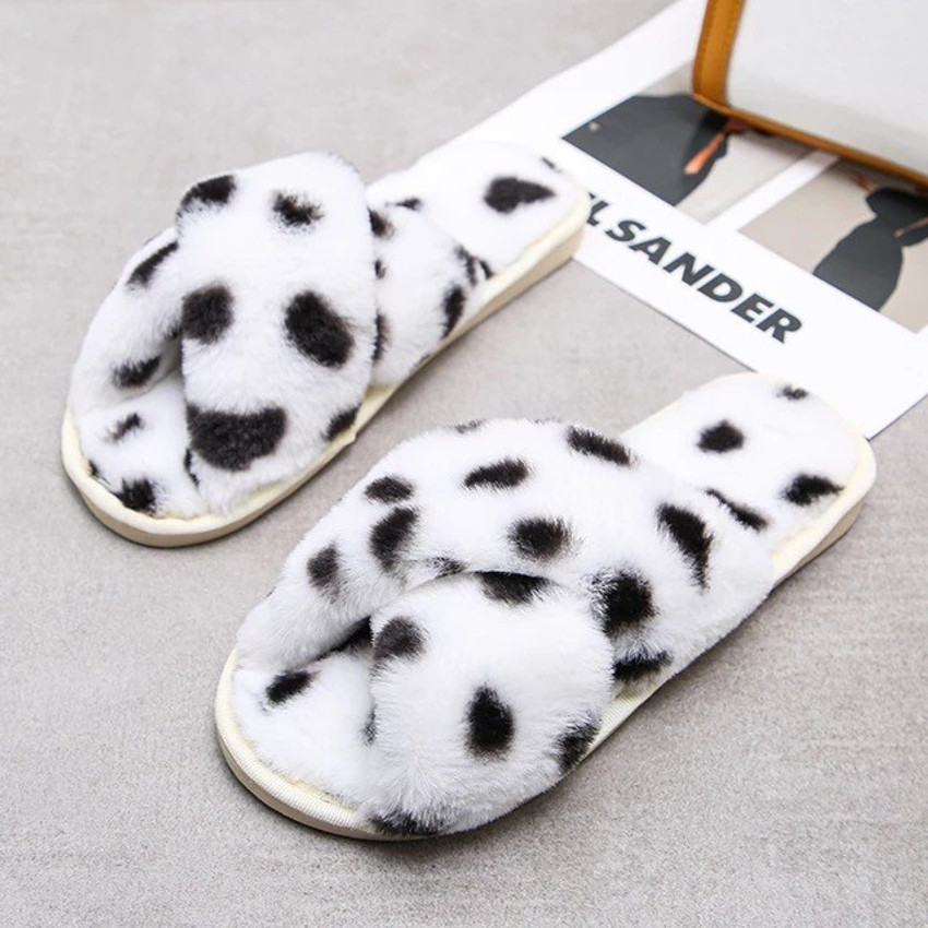 Leopard online womens slippers