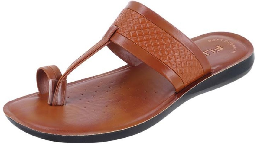 Mens cushion best sale flip flops