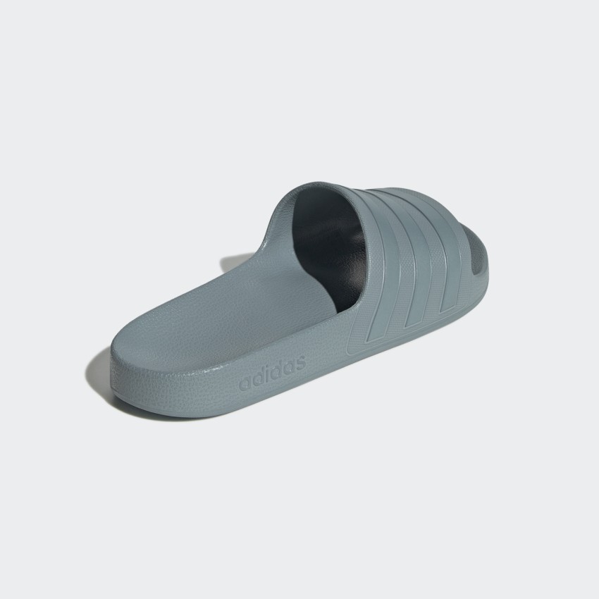 Adilette aqua best sale slides grey