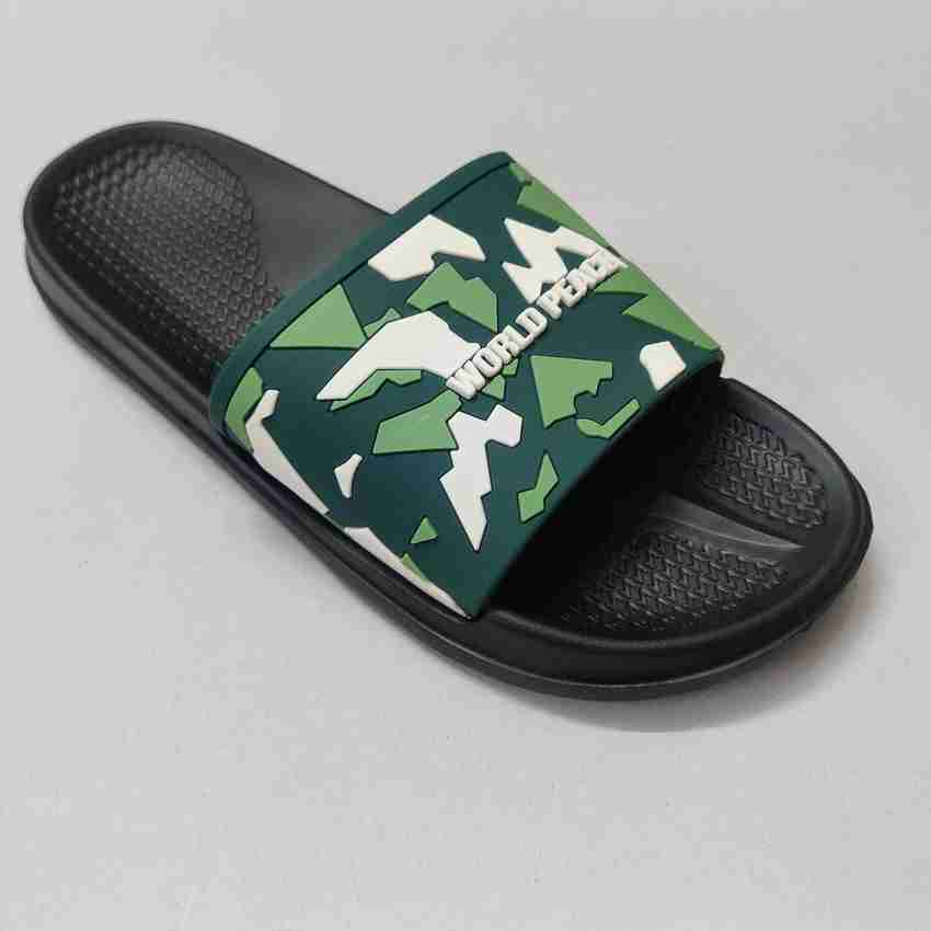 WORLD PEACE Men Slides Buy WORLD PEACE Men Slides Online at Best
