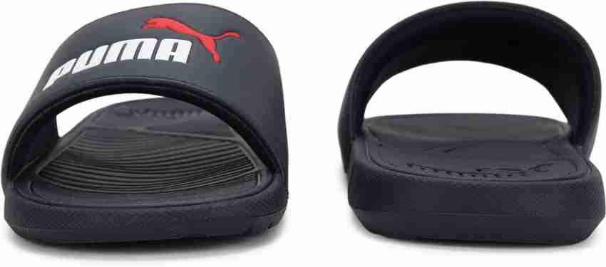 Mens nike hotsell slides red